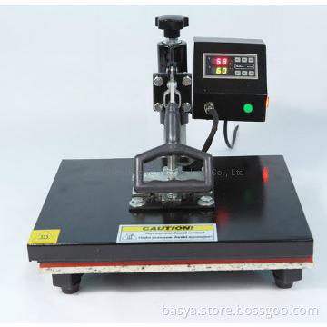 Swing heat transfer machine for T-shirt printing